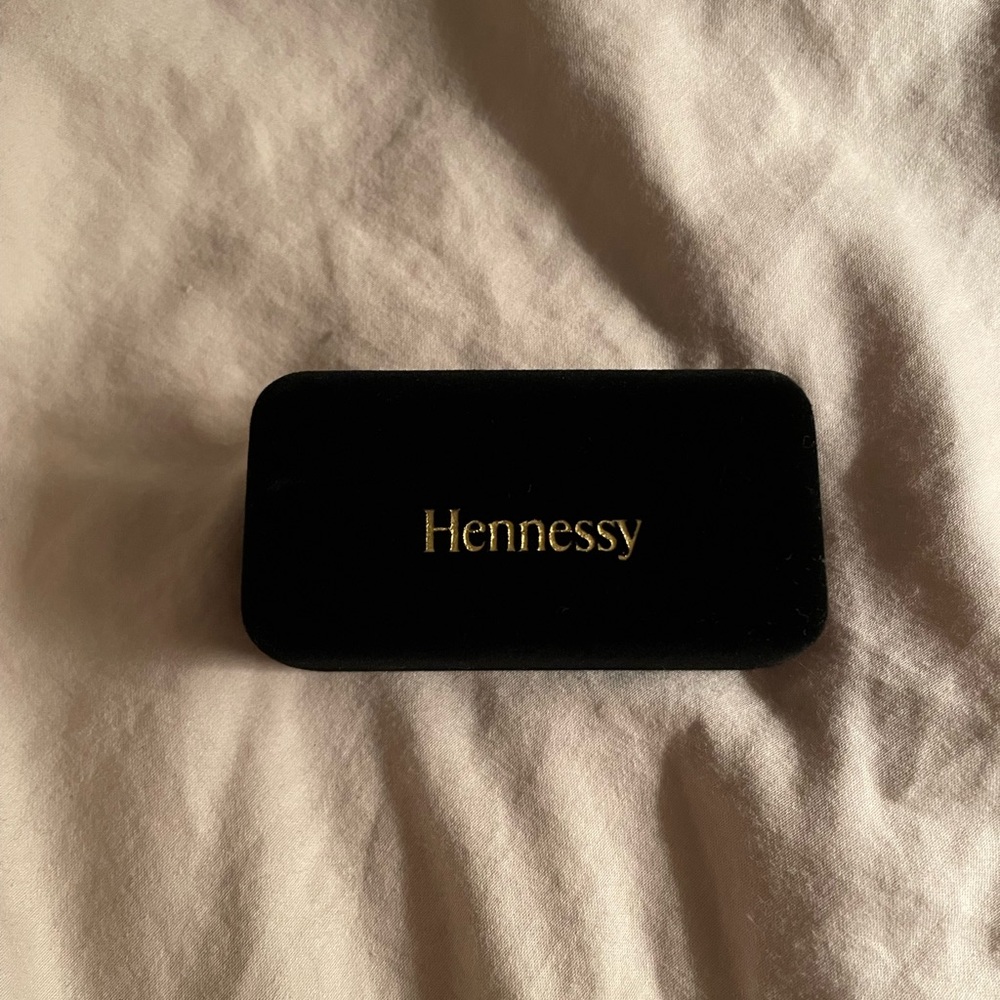RARE gold Hennessy Cufflinks